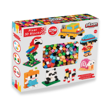 PİLSAN PİXEL 3D BLOCKS1750 PARÇA 5+