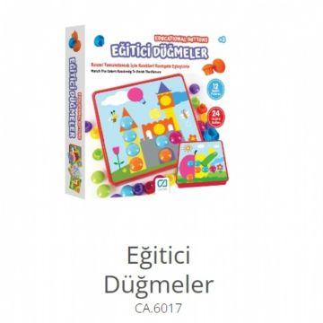 EĞİTİCİ DÜĞMELER 12 RESİM 24 DÜĞME