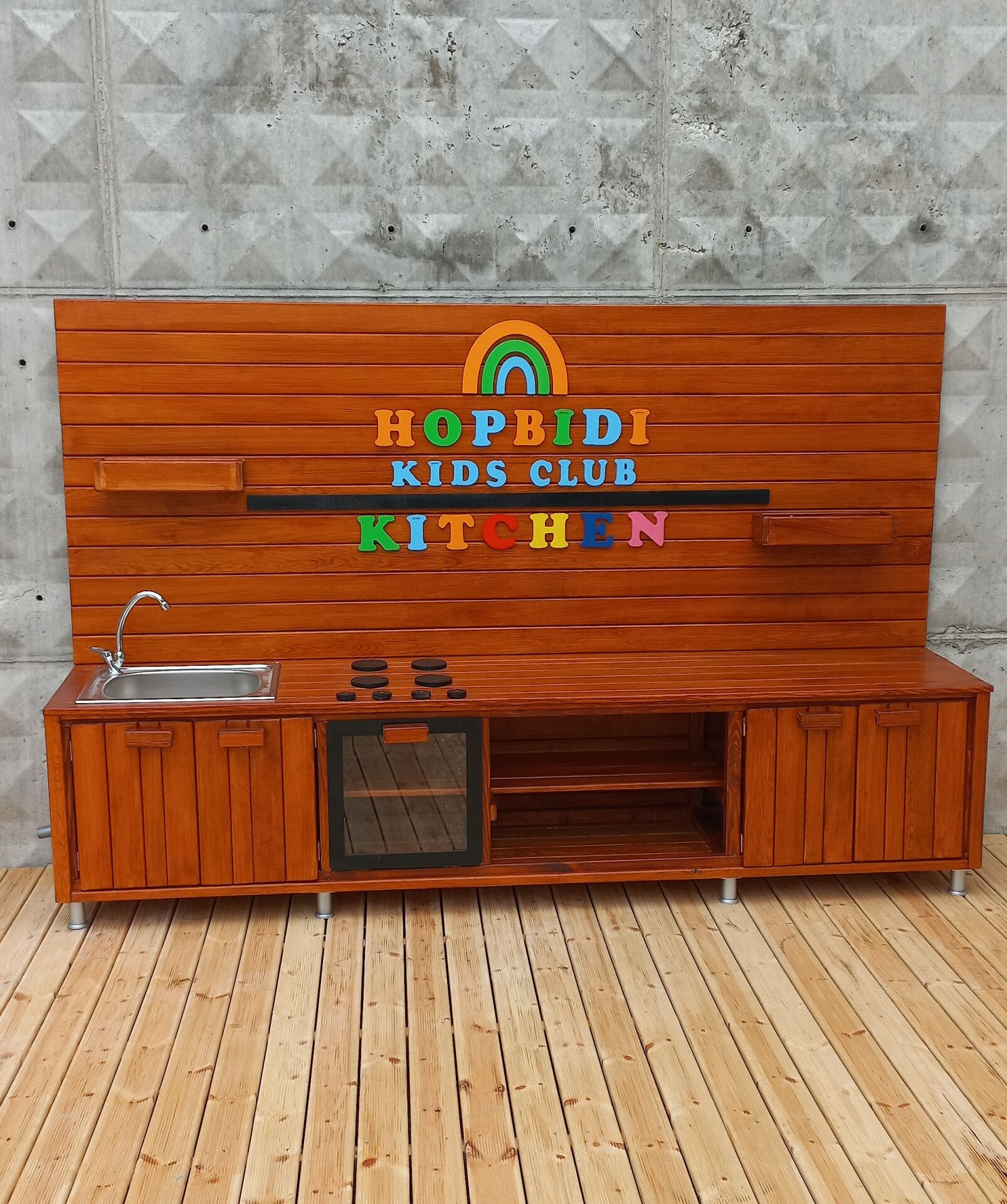 Montessori mutfak merkezi 250 cm