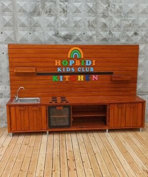 Montessori mutfak merkezi 250 cm