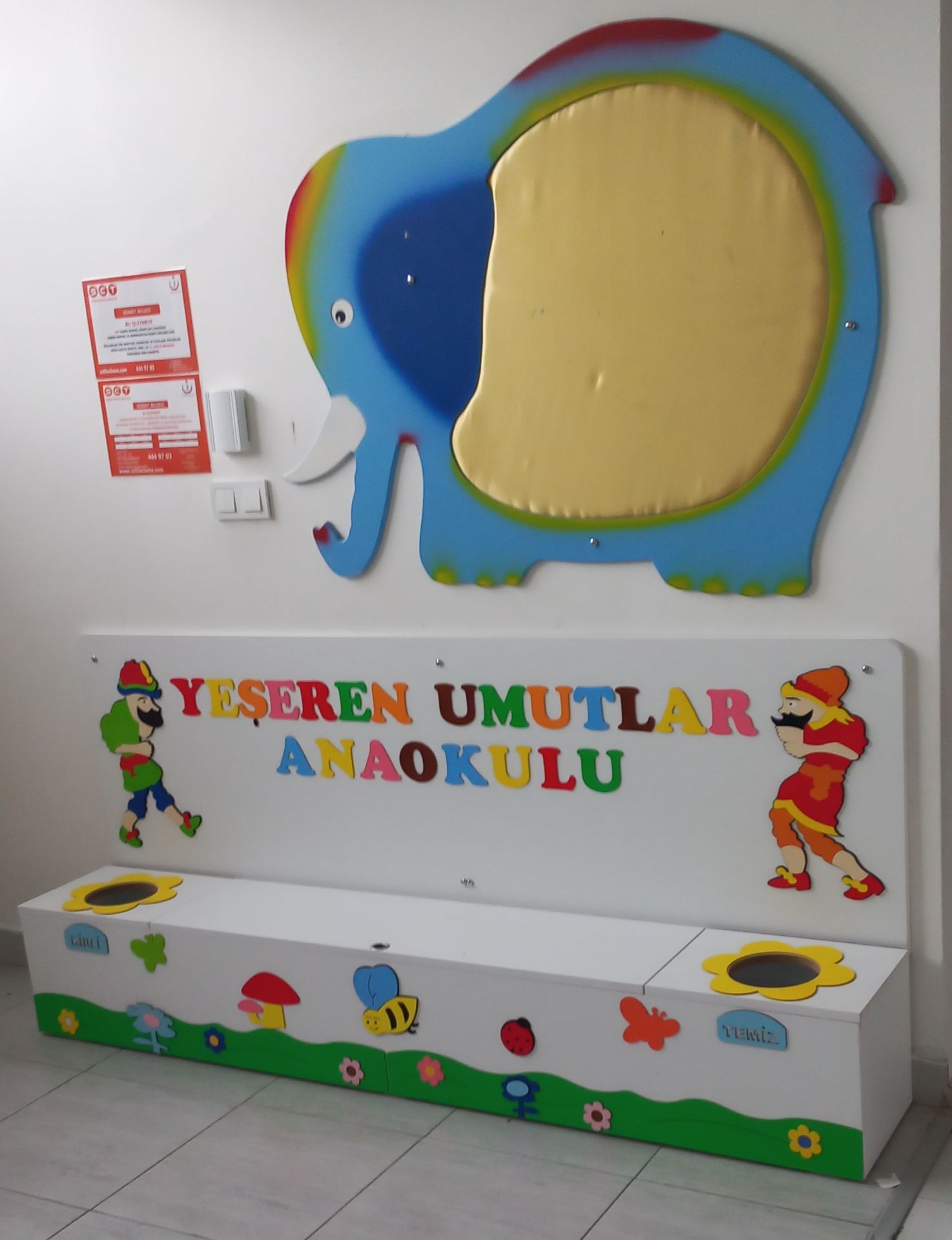 Banklı bazalı Galoşluk 200 cm