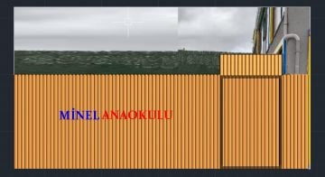 Ahşap Çit  Duvar ve kapı giydirme m2