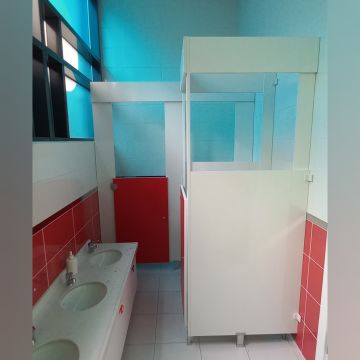 WC kabin üçlü mdf