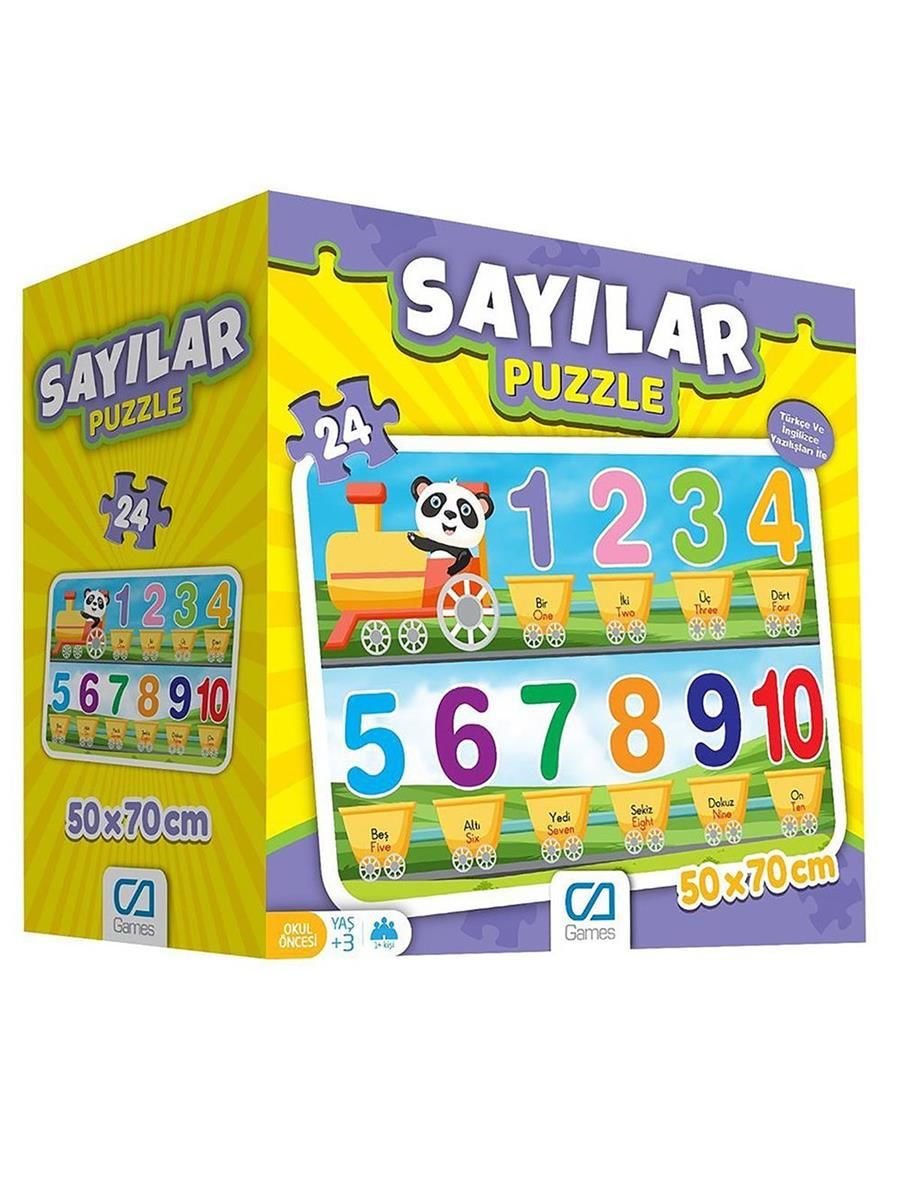 GAMES PUZZLE  SAYILAR 24 PARÇA 50x70 CM