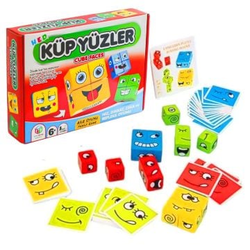HOBİ KUTU OYUNU  KÜP YÜZLER 6+