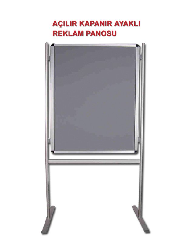 Tek Taraflı Ayaklı Açılır Kapanır Rondo 60x85 cm