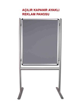 Tek Taraflı Ayaklı Açılır Kapanır Rondo 60x85 cm