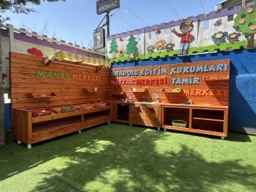 Ahşap Dış Mekan Mutfak / Tamir Atölyesi / Manav standı