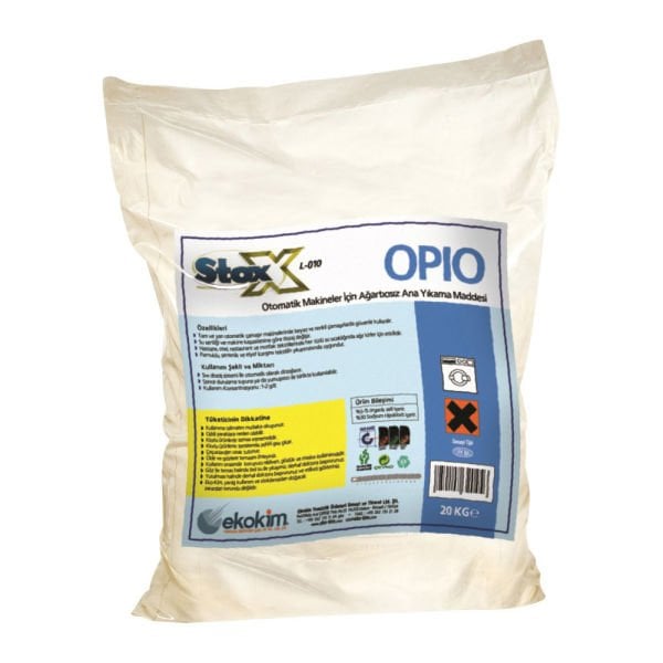 Stox Opio L-010 Otomatik Makineler İçin Ağartıcısız Yıkama Maddesi