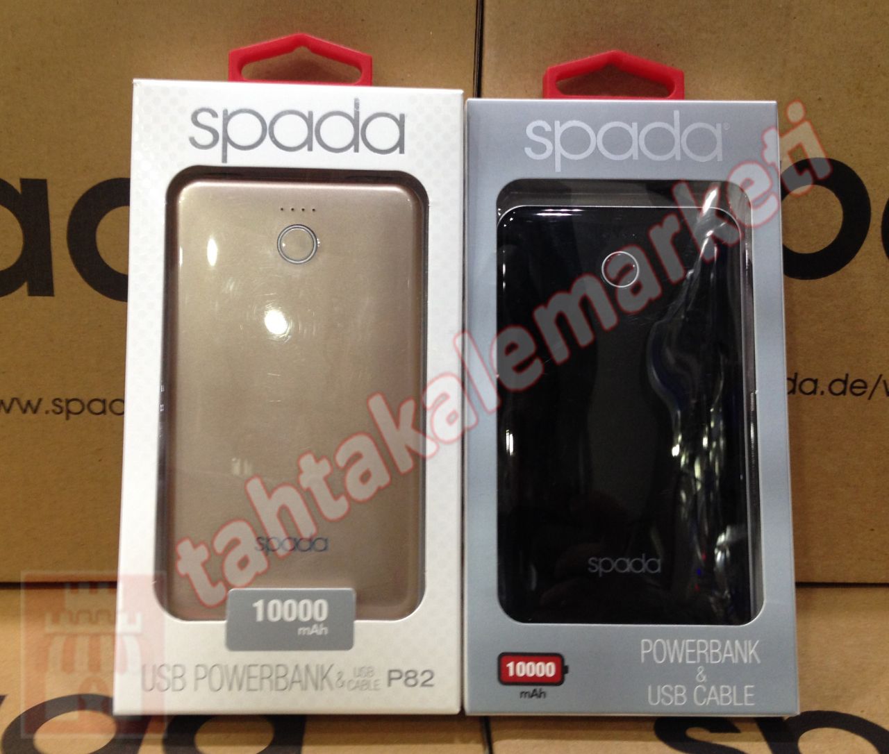 Spada Powerbank 10000 mAh Yedek Şarj Ünitesi Beyaz
