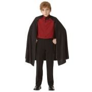 Siyah Çocuk Pelerin 80cm Halloween Pelerini