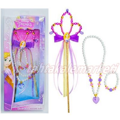 Rapunzel Asa Kolye ve Bileklik Seti (Lisanslı)