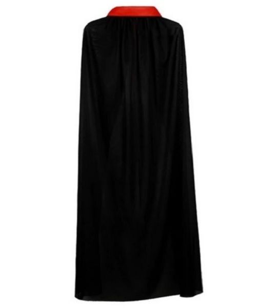 Halloween Vampir Drakula Pelerini Yetişkin Boy 110 cm