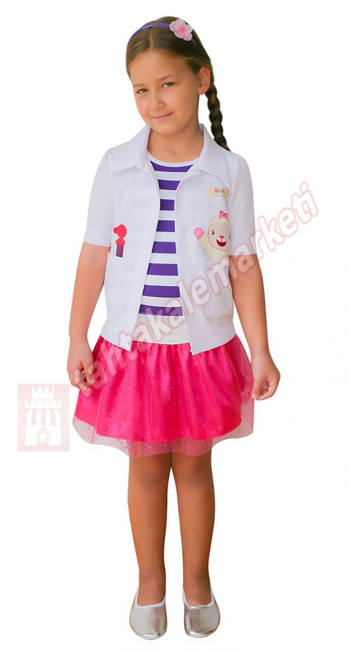 Doktor McStuffins Kostümü Doc McStuffins Kıyafeti