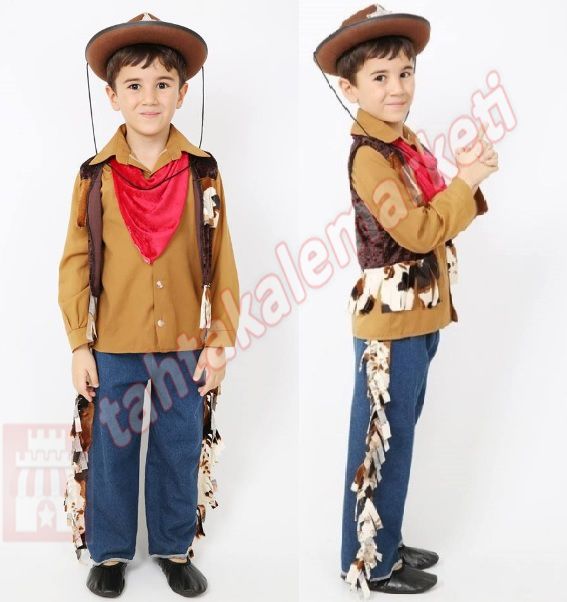Kovboy Kostümü Çocuk Kovboy Kıyafeti