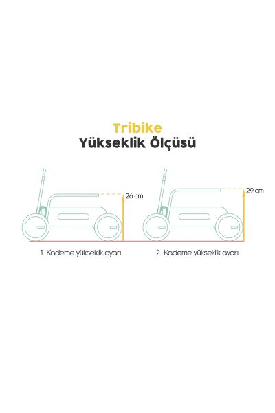 Tribike Yürüme Bisikleti