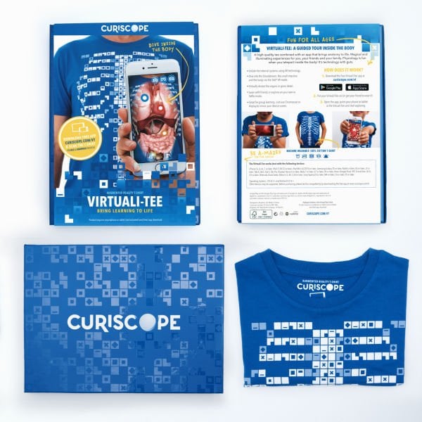 Curiscope Virtuali-Tee Artırılmış Gerçeklik Tişörtü