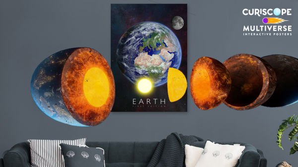 Curiscope - Artırılmış Gerçeklik Posteri - DÜNYA