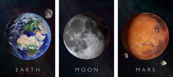 Curiscope - Artırılmış Gerçeklik Posteri - MARS