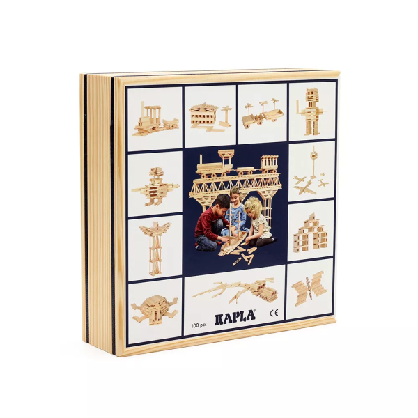 Kapla 100 Parça Ahşap Blok