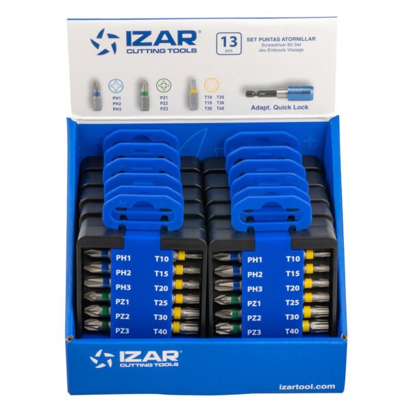 IZAR TOOLS 13 PARÇA BİTS UÇ SETİ