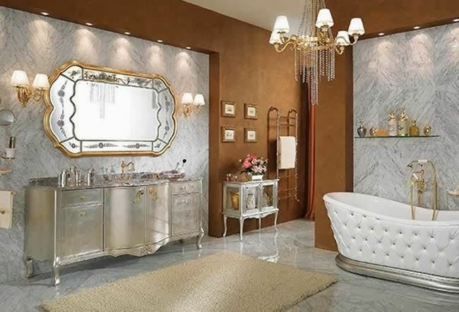 Rustik Banyo Dizaynı Ve Uygun Jakuziler