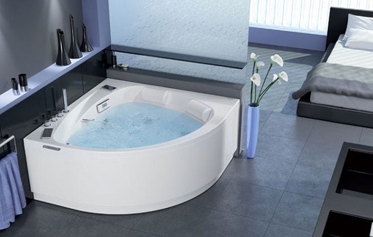 Modern Banyo Dekorasyonu İçin Jakuzi Seçenekleri
