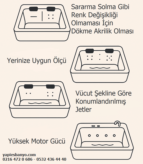 Çift Kişilik Jakuzi Nasıl Olmalıdır