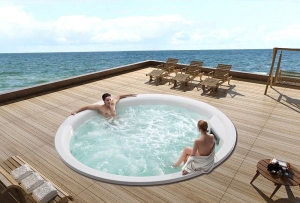 Dış Mekan Jakuzilerde Spa Keyfi