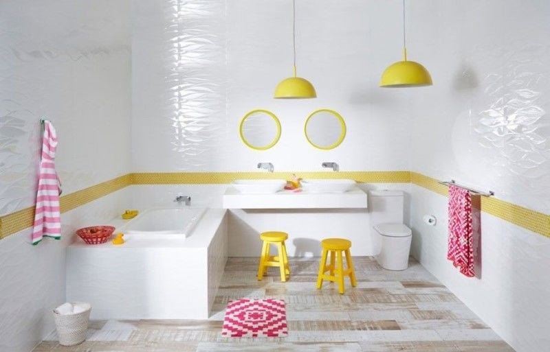 Çocuklar İçin Banyo Modelleri