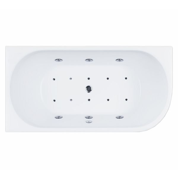 180 x 80 JAKUZİ OVAL - DÜZ SOL MAJESTİC