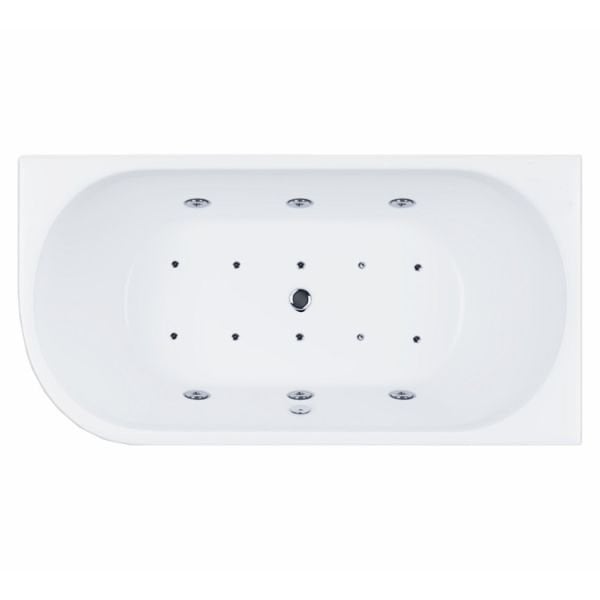 180 x 80 JAKUZİ OVAL - DÜZ SAĞ MAJESTİC