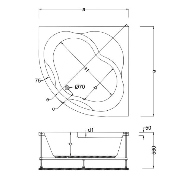 135 X 135 JAKUZİ OVAL PHASELİS