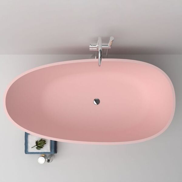 168 x 86 BAĞIMSIZ KÜVET PEMBE
