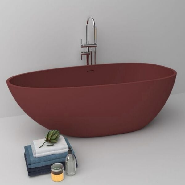 168 x 86 BAĞIMSIZ KÜVET BORDO