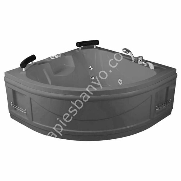 140 X 140 ÇİFT KİŞİLİK JAKUZİ ANTRASİT