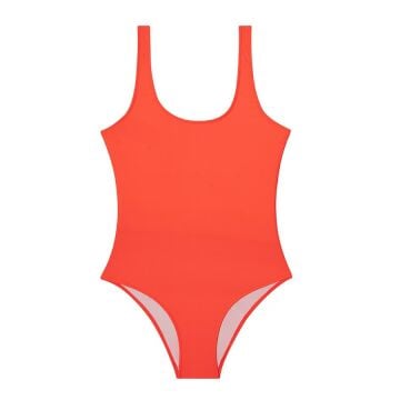 Neon Orange Swimsuit