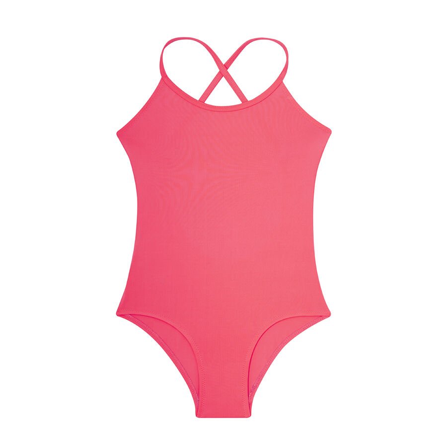Neon Fuchsia Junior Swimsuit