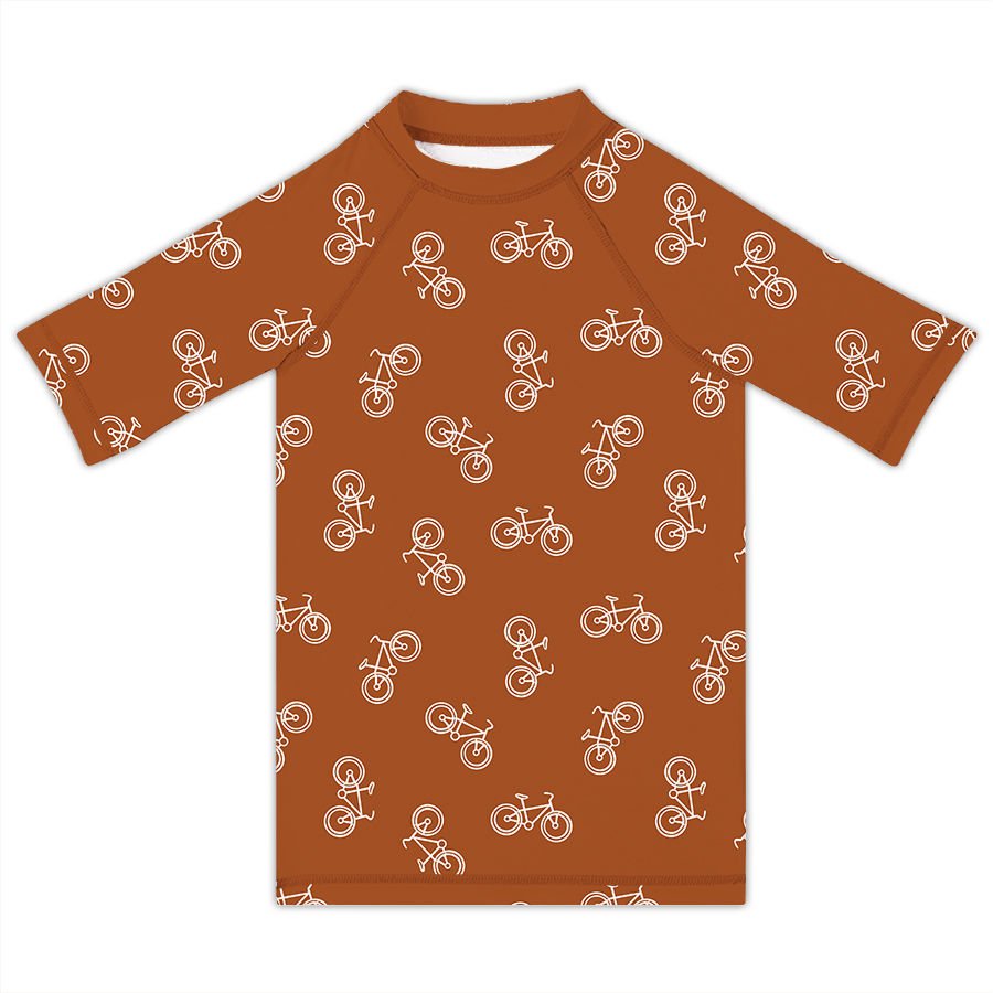 Bicycle Cognac T-shirt