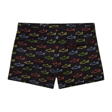 Neon Sharks Junior Trunk
