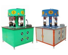 60KW  TPH-6QHJ-60 ALTI İSTASYONLU YÜKSEK FREKANS İNDÜKSİYONLA ALUMİNYUM TABAN BRAZING MAKİNASI