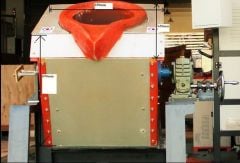500KG HİDROLİK DEVİRMELİ IGBT SİSTEM İNDÜKSİYONLA  PİK DEMİR-DEMİR-ÇELİK ERGİTME OCAĞI