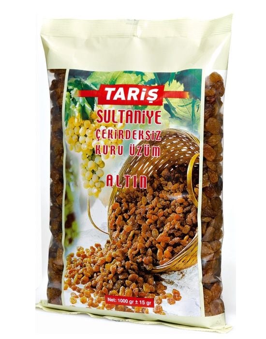 TARİŞ SULTANİYE ÜZÜM SELEFON POŞET 1KG