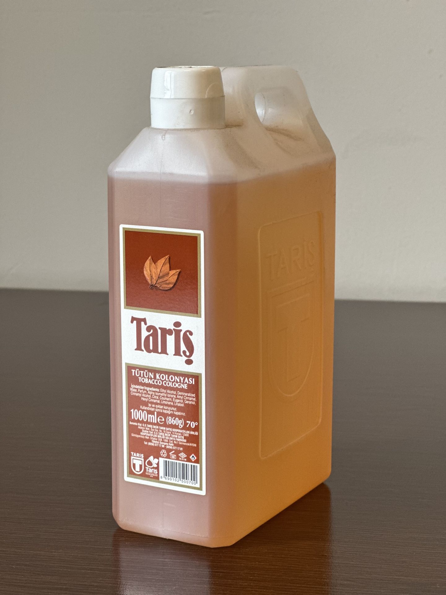 TARİŞ TÜTÜN KOLONYASI PLS. BİDON 1000C