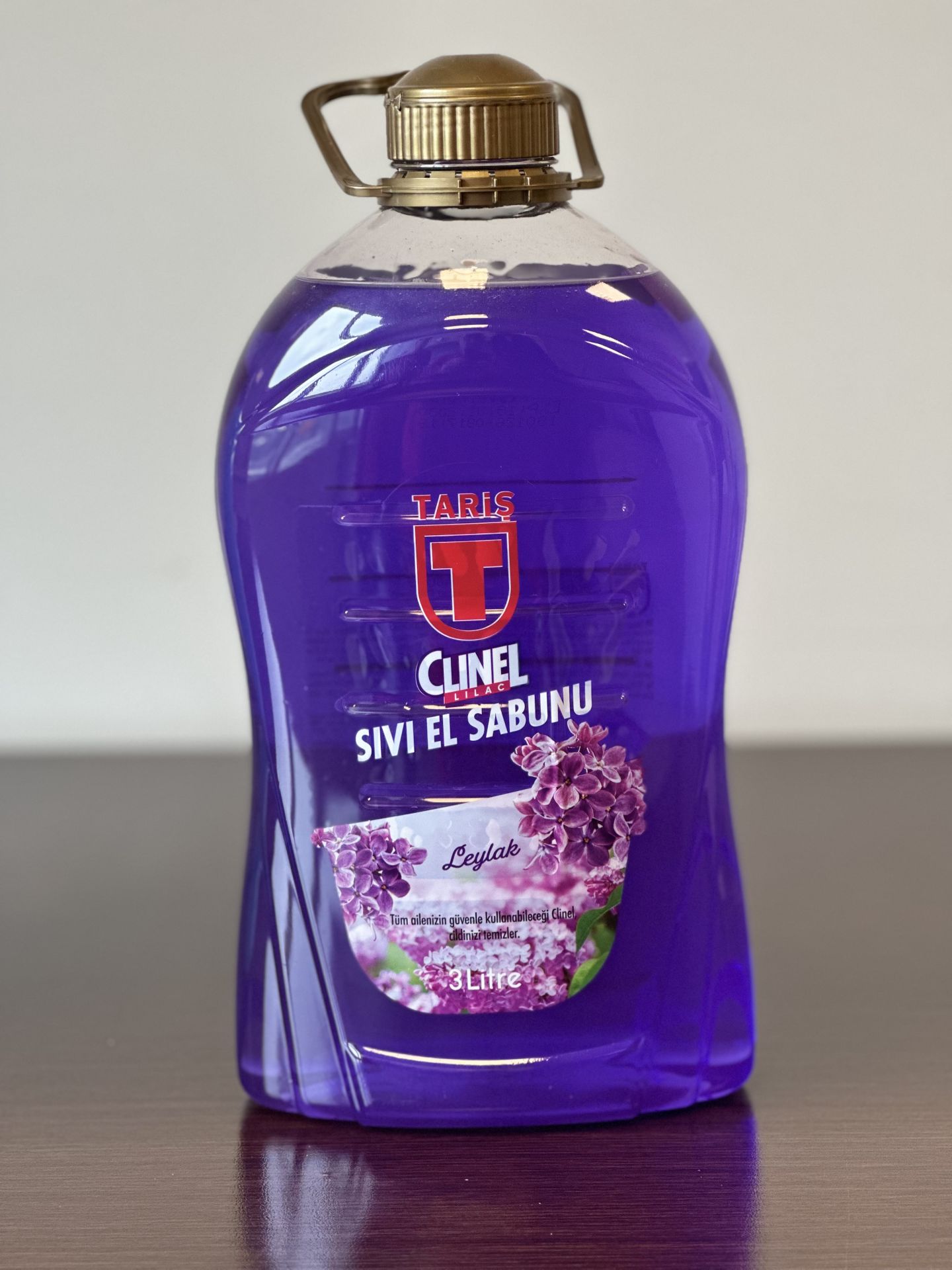 TARİŞ SIVI EL SABUNU LEYLAK 3 LT. ( CLINEL )