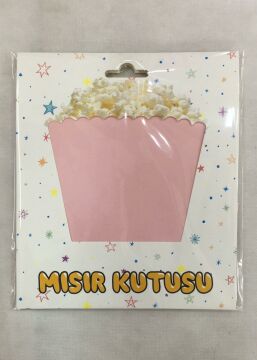 MISIR KUTUSU 8 Lİ MAKARON PEMBE