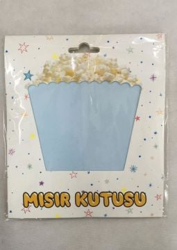 MISIR KUTUSU 8 Lİ MAKARON MAVİ