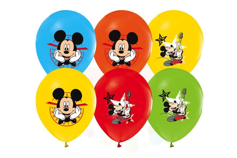 BALON BASKILI LİSANSLI MICKEY 100'LÜ