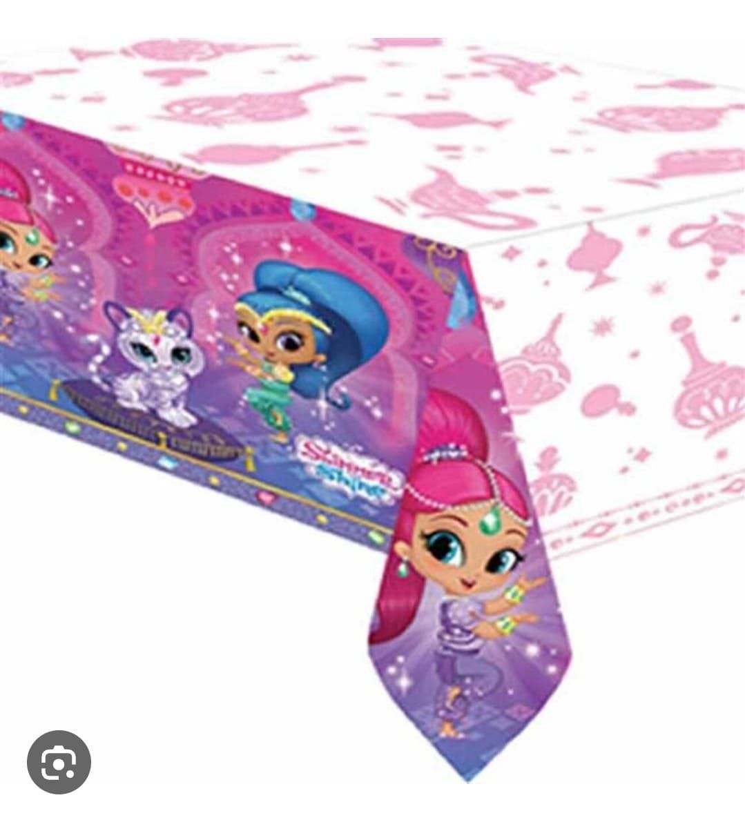 MASA ÖRTÜSÜ LİSANSLI SHIMMER AND SHINE