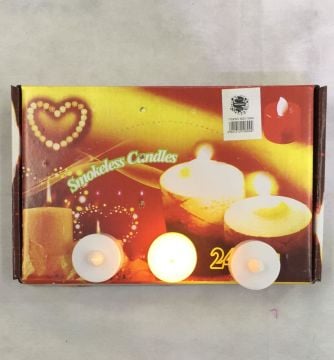 IŞIKLI MUM PİLLİ TEA LIGHT KÜÇÜK BOY